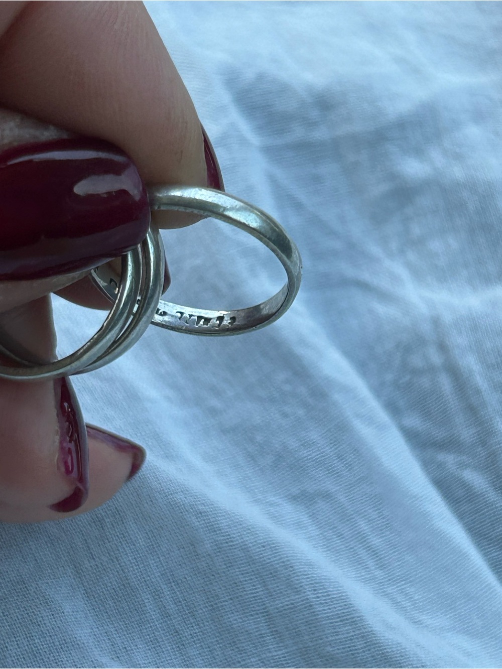 925 Triple ring - Picture 4 of 4